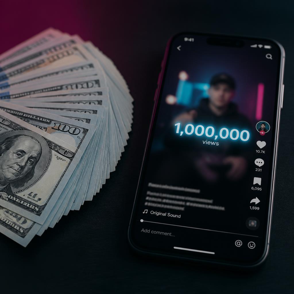 How Much Money Do You Get on TikTok for 1 Million Views? (2026)